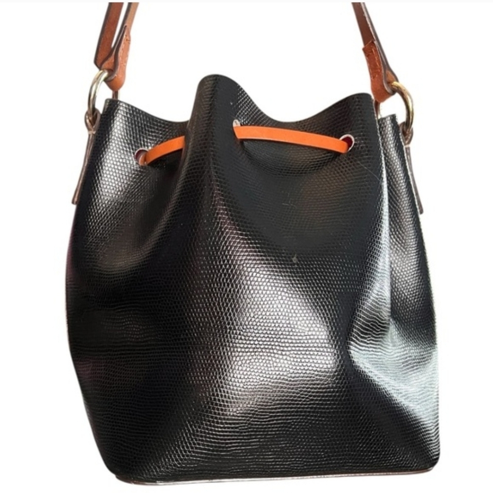 Dooney & Burke Sienna Serena Bucket Bag - Picture 8 of 13